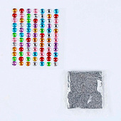  Набор для творчества Школа талантов Раскрась витражики - космос, 20 шт в наборе, 4903730 