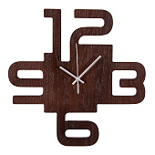 Часы настенные из МДФ 38х38 см с открытой стрелкой "WOOD" Рубин 3939-001 Часы настенные из МДФ 38х38 см с открытой стрелкой "WOOD" Рубин 3939-001