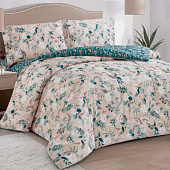 Комплект постельного белья Cleo сатин Notte Bianca с одеялом евро 32/010-NBO Комплект постельного белья Cleo сатин Notte Bianca с одеялом евро 32/010-NBO