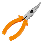 Длинногубцы изогнутые Classic, 160 мм, шлифованные, пластмассовые рукоятки SPARTA Длинногубцы изогнутые Classic, 160 мм, шлифованные, пластмассовые рукоятки SPARTA