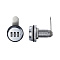  Замок почтовый кодовый CL5-30 CP MSM 