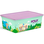  Коробка для хранения игрушек POLLY 37х26х14см, 10л  836-715 