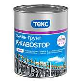 Грунт-эмаль глянцевая 3в1 РЖАВОSTOP Текс ПРОФИ синяя 0,9 кг Грунт-эмаль глянцевая 3в1 РЖАВОSTOP Текс ПРОФИ синяя 0,9 кг