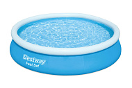  Bestway Бассейн с надувным бортом Fast Set 366х76см, 5377л  арт.57273 