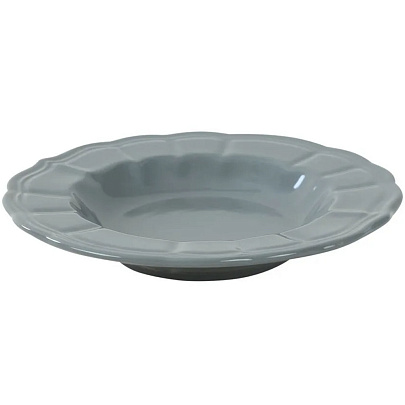 Тарелка суповая Grey 22 см PT010022F620 Тарелка суповая Grey 22 см PT010022F620