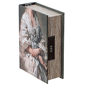  Шкатулка-книга с кодовым замком, L15,5 W6,5 H22 см, 804186 