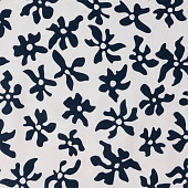  Скатерть (полиэстер) 137х180 Доляна чёрно-белая 10620855 