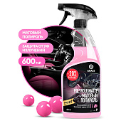 Полироль-очиститель пластика матовый GRASS Polyrole Matte 600 мл, Bubble