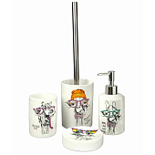  Дозатор д/жидкого мыла Happy giraffe керамика BCE0083AA-LD 20755 
