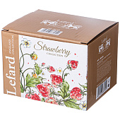 Кружка Strawberry 400мл  13,7х9,7х9 368-530