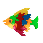 Пазл-головоломка Рыбка, 20х15 см, 600 Пазл-головоломка Рыбка, 20х15 см, 600