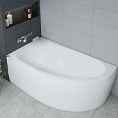  Ванна акриловая Дива 1700х900х630 левая без каркаса Aquatek 