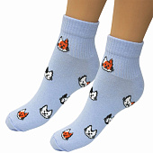 Женские носки 2613, р. 23-25, голубой Женские носки 2613, р. 23-25, голубой