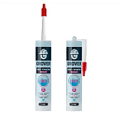 Клей-герметик гибридный прозрачный GROVER H300 300 мл Клей-герметик гибридный прозрачный GROVER H300 300 мл