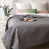 Покрывало 120х210 стеганое Традиция поплин бежевый 2327 Покрывало 120х210 стеганое Традиция поплин бежевый 2327