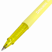 Ручка шариковая BRAUBERG, "PATRIOT NEON", синяя, 0,7мм, линия 0,35мм, 143966