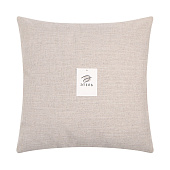  Наволочка 45х45 декоративная Этель бежевый, рогожка, 9656454 