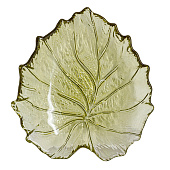  Блюдо  Autumn forest, 16х14 см, зеленое, Лист ANLAF-11101-AU25 