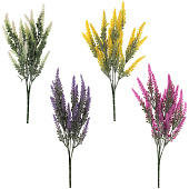  Цветок искусственный "Вереск", L15 W7 H37 см, 4в. 209341 