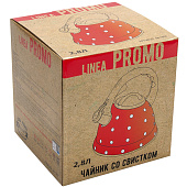 Чайник 2,8л со свистком Linea PROMO 94-1507 