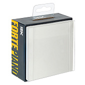  Выключатель встраиваемый 1 клавиша, цвет белый, IEK FORTE&PIANO 