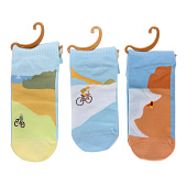 Женские носки Arte - Велосипедист, укороченные, микс, 968-141 Женские носки Arte - Велосипедист, укороченные, микс, 968-141