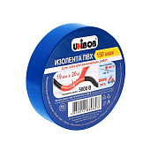 Изолента 19ммх20м, 130 мкн, синяя, UNIBOB Изолента 19ммх20м, 130 мкн, синяя, UNIBOB