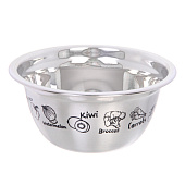 Миска из нержавеющей стали 0,5л 14х6,5см 312-1327 Миска из нержавеющей стали 0,5л 14х6,5см 312-1327