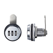 Замок почтовый кодовый CL5-20 CP MSM Замок почтовый кодовый CL5-20 CP MSM