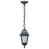 Светильник садово-парковый 4-гранник 80481 Е27 подвесной черный серебро IP40 /Navigator Светильник садово-парковый 4-гранник 80481 Е27 подвесной черный серебро IP40 /Navigator