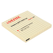 Блок для записей 76х76 мм 80 л deVENTE, с клеевым краем, офсет, 75 г/м, желтый в клетку, 2010384 Блок для записей 76х76 мм 80 л deVENTE, с клеевым краем, офсет, 75 г/м, желтый в клетку, 2010384