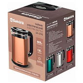 Чайник электрический, подсветка SA-2742MS Чайник электрический, подсветка SA-2742MS