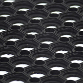  Коврик грязезащитный ячеистый 100х150х1,6см резина 