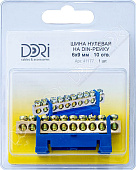 Нулевая шина на Din-рейку (10 отв) Нулевая шина на Din-рейку (10 отв)