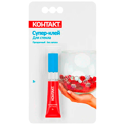  Клей Контакт для стекла 3 г 