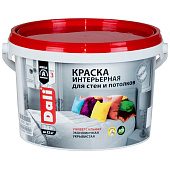 "DALI" краска акриловая интерьерная белоснежная - 2,5 л. "DALI" краска акриловая интерьерная белоснежная - 2,5 л.