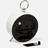  Будильник настольный Снежный с подсветкой d-11 см 9272730 