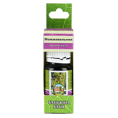 Эфирное масло "Можжевельник" ТМ "Бацькина баня" Эфирное масло "Можжевельник" ТМ "Бацькина баня"