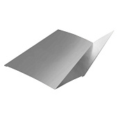 Планка примыкания верхняя 145х250 L=2м ( Цинк) Планка примыкания верхняя 145х250 L=2м ( Цинк)