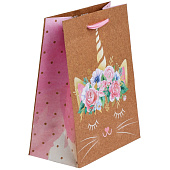 Пакет крафтовый вертикальный «Мяу», MS 18 х 23 х 10 см, 3747795 Пакет крафтовый вертикальный «Мяу», MS 18 х 23 х 10 см, 3747795