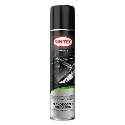  Раскоксовка двигателя SINTEC Express Carbon Cleaner аэрозоль 400мл 102531 