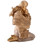 Сувенир полистоун "Мама с малышом, укутанные в шарф" 8,5х6,5х12 см 10583122 Сувенир полистоун "Мама с малышом, укутанные в шарф" 8,5х6,5х12 см 10583122