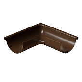  Docke STAL STANDARD Угол внешний 90° D125 RAL 8017, коричневый 