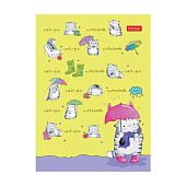 Блокнот А6 Приключения кота Пирожка, 24 л, скрепка, клетка, картонная обложка, ассорти, 24Б6В1 Хат Блокнот А6 Приключения кота Пирожка, 24 л, скрепка, клетка, картонная обложка, ассорти, 24Б6В1 Хат