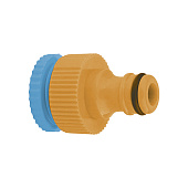 Штуцер для шланга, внутренняя резьба, 1/2"х3/4"х1" 64-2-007 Штуцер для шланга, внутренняя резьба, 1/2"х3/4"х1" 64-2-007