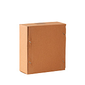  Сувенир керамика "Сплетённые сердца" белый с золотом 5,5х17,5х19,5 см, 10200641 