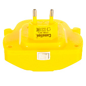 Ночник NL-196 "Машинка" желтая LED с выкл, 220V
