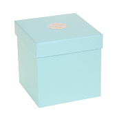  LADECOR Шкатулка-букет из мыльных лепестков, 12x12x12 см, 4 цвета, арт K-511 