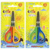 Ножницы 110мм deVENTE Cosmo детские пластик.разноцв.кольца в карт.блистере (12/240) /8010402/ Ножницы 110мм deVENTE Cosmo детские пластик.разноцв.кольца в карт.блистере (12/240) /8010402/