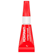 Супер-клей Контакт универсальный 1г Супер-клей Контакт универсальный 1г